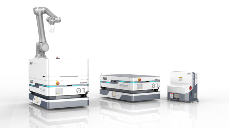 永乐高數位開發的自主式移動機器人（AMR250M），搭配全向輪並結合AI演算法、2D LiDAR、3D攝影機等技術，協助客戶實現產線全自動化